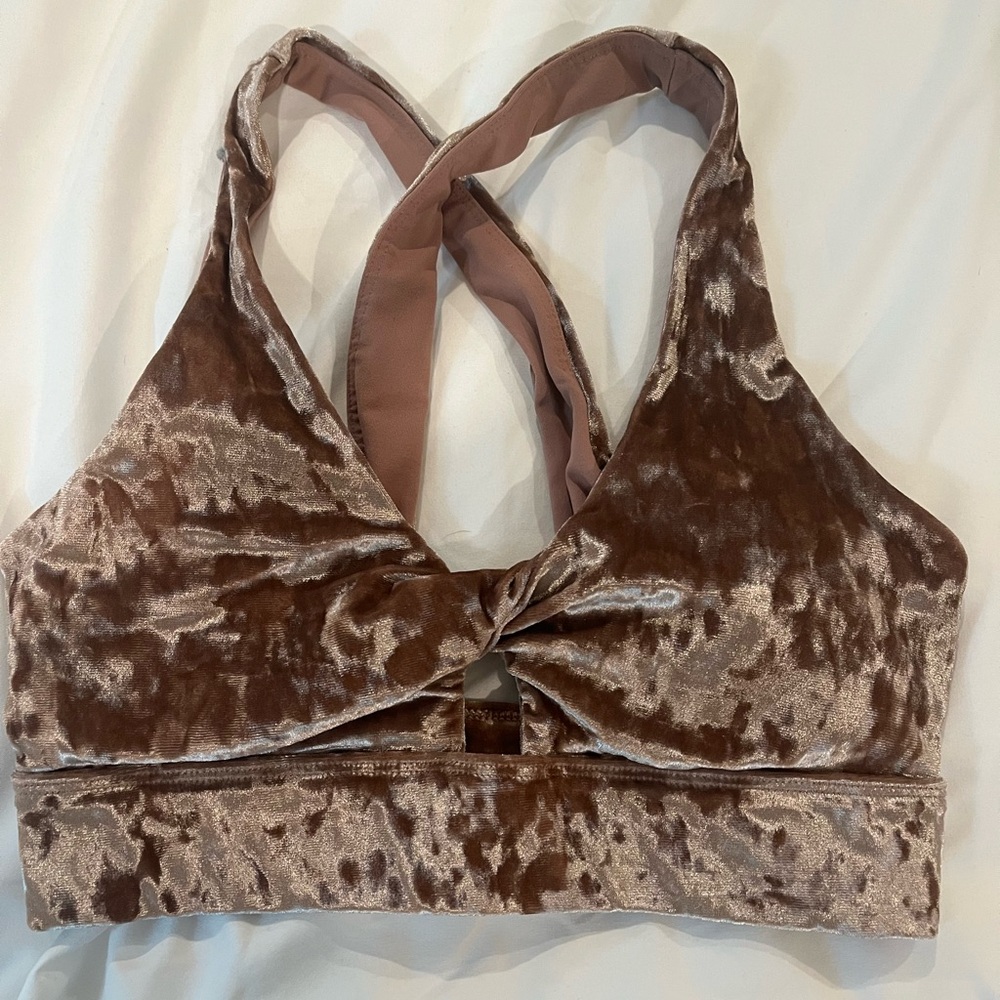 Velour Women’s Sports Bra